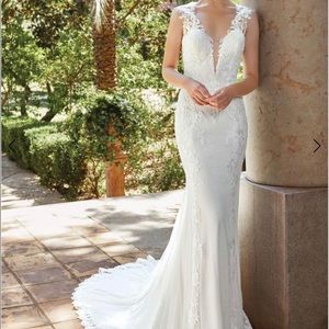 New Sincerity Style 44204 Wedding Dress